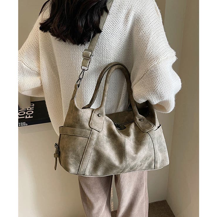 レトロトートバッグ 大容量 手提げバッグ | Miniministore | 詳細画像12 