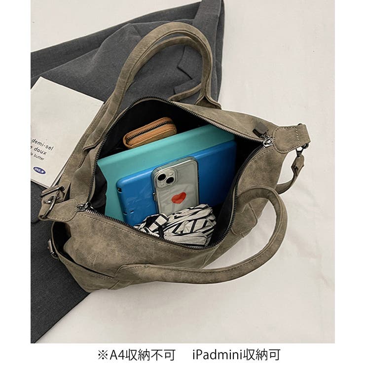 レトロトートバッグ 大容量 手提げバッグ | Miniministore | 詳細画像16 