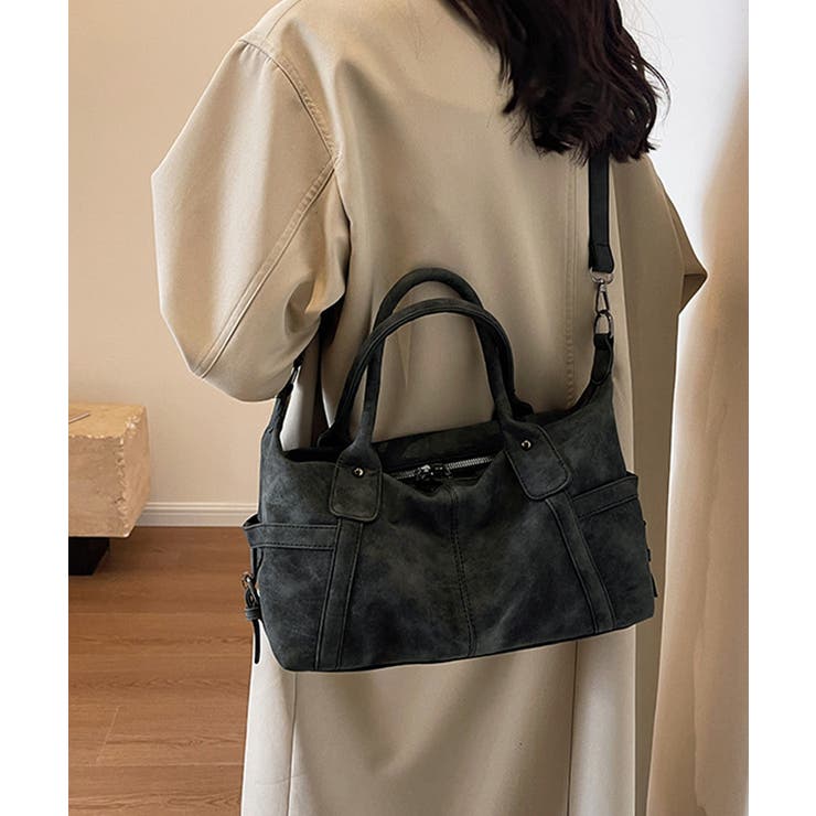 レトロトートバッグ 大容量 手提げバッグ | Miniministore | 詳細画像3 