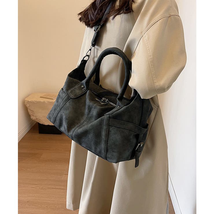 レトロトートバッグ 大容量 手提げバッグ | Miniministore | 詳細画像8 