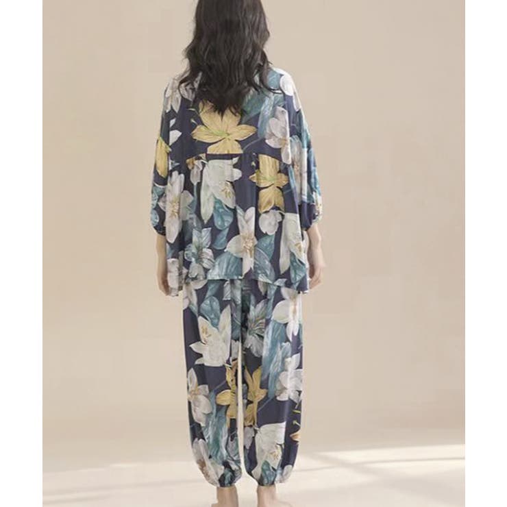 総柄パジャマ レディースルームウェア春夏 | Miniministore | 詳細画像3 