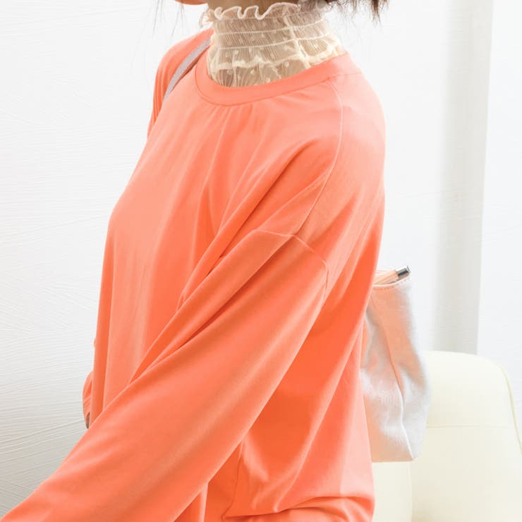 ゆったり 着やせ 長袖プルオーバー 無地 | Miniministore | 詳細画像22 