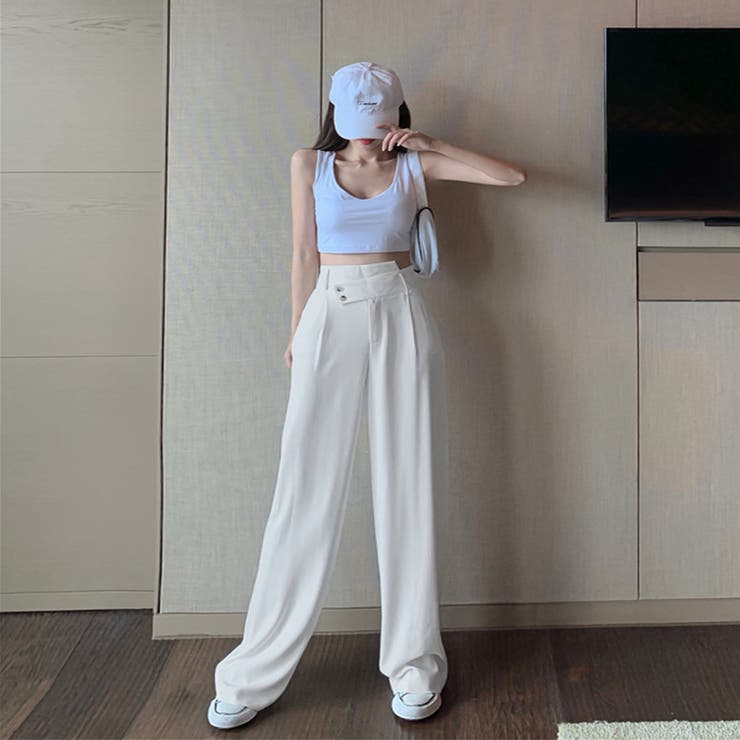 ストレートパンツ レディース 韓国夏新作 | Miniministore | 詳細画像9 