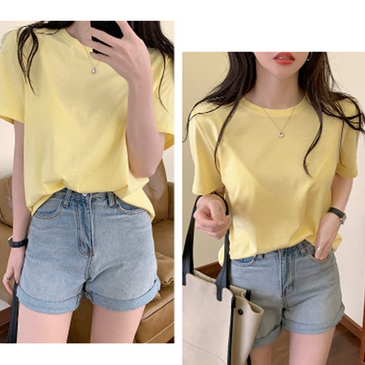 カラーTシャツ レディース 無地tシャツ | Miniministore | 詳細画像11 
