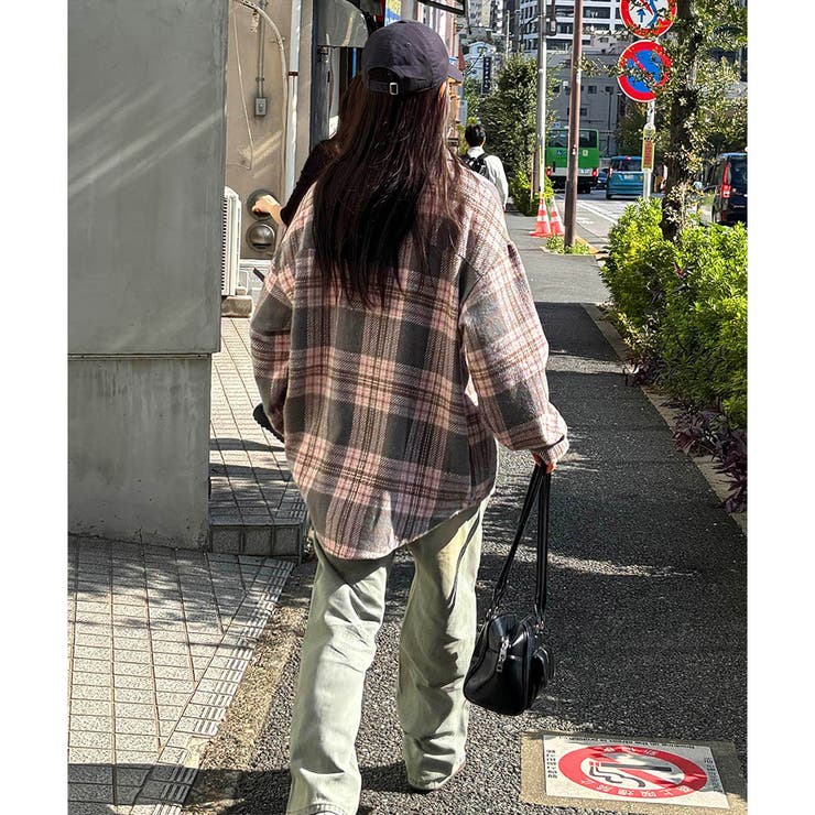 チェック柄シャツ 起毛シャツブラウス韓国 miniministore チェック柄シャツ 起毛シャツブラウス韓国