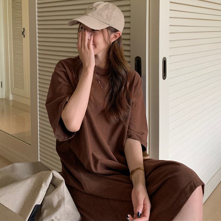 ゆったり Tシャツワンピース レディース | Miniministore | 詳細画像11 