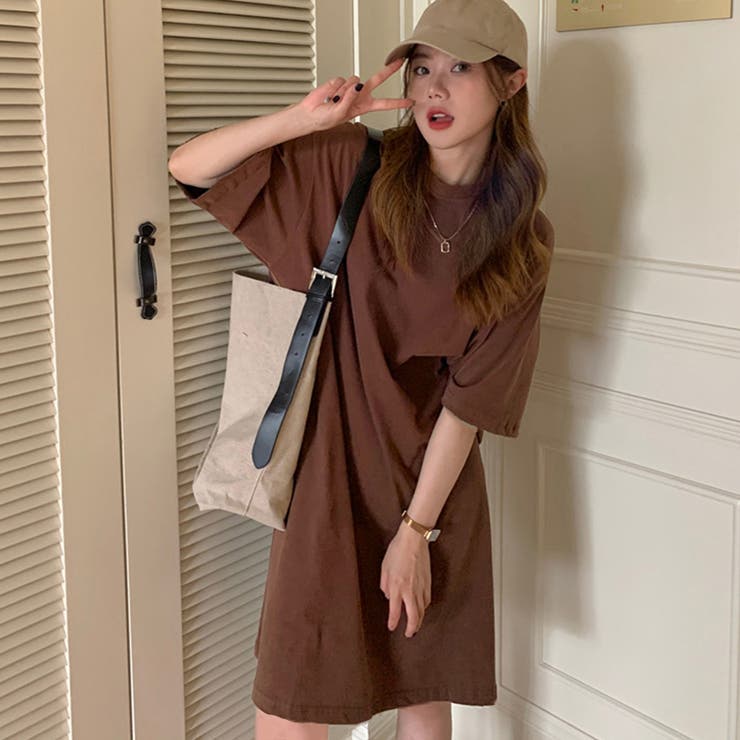 ゆったり Tシャツワンピース レディース | Miniministore | 詳細画像13 