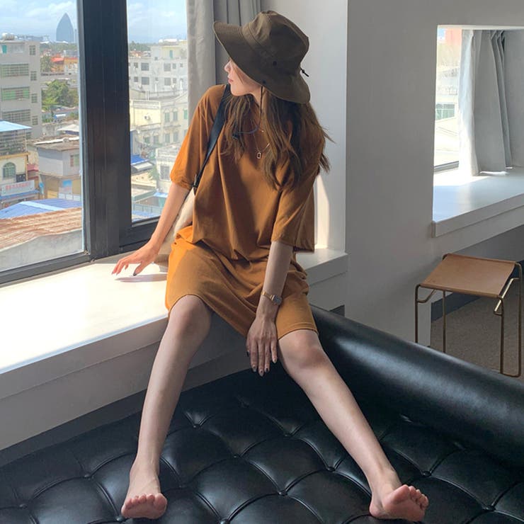 ゆったり Tシャツワンピース レディース | Miniministore | 詳細画像16 