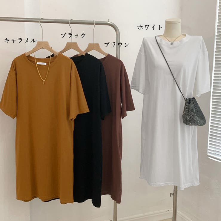 ゆったり Tシャツワンピース レディース | Miniministore | 詳細画像2 