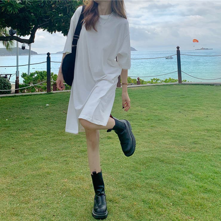 ゆったり Tシャツワンピース レディース | Miniministore | 詳細画像8 