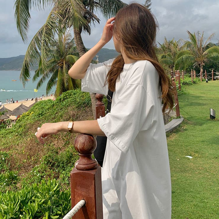 ゆったり Tシャツワンピース レディース | Miniministore | 詳細画像9 