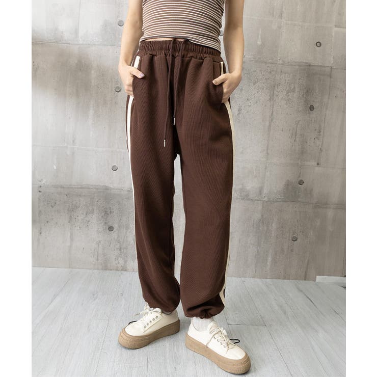 サイドラインスウェットパンツ レディース | Miniministore | 詳細画像22 
