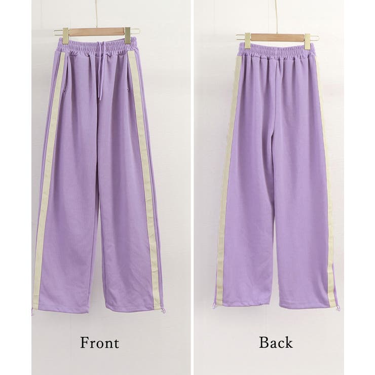サイドラインスウェットパンツ レディース | Miniministore | 詳細画像24 