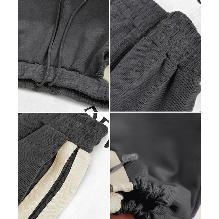 サイドラインスウェットパンツ レディース | Miniministore | 詳細画像25 