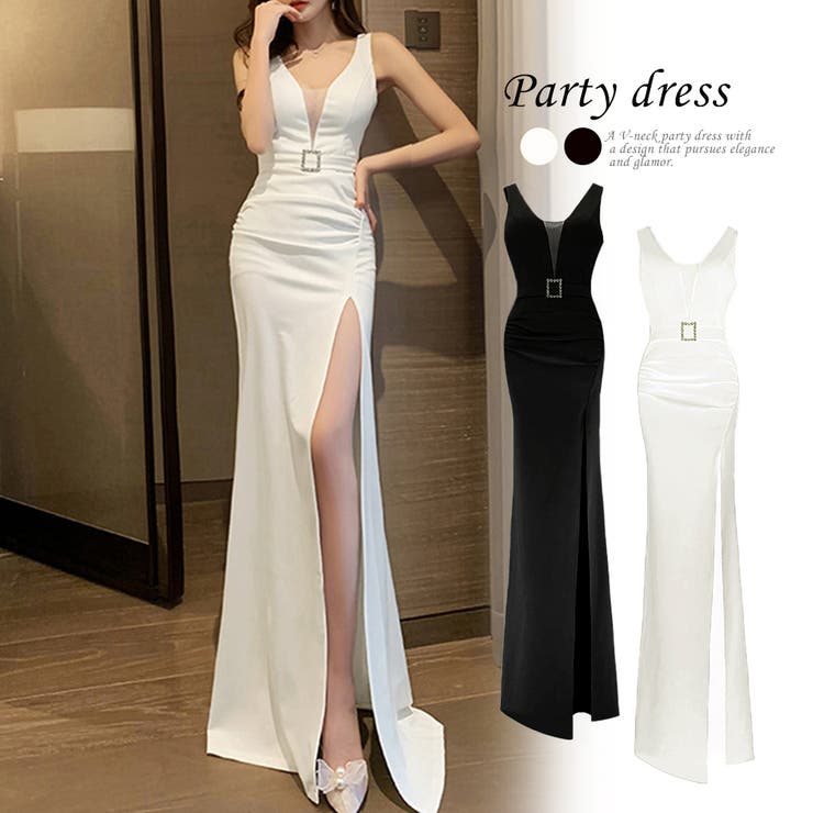 パーティードレス 結婚式ロングワンピース | Miniministore | 詳細画像1 