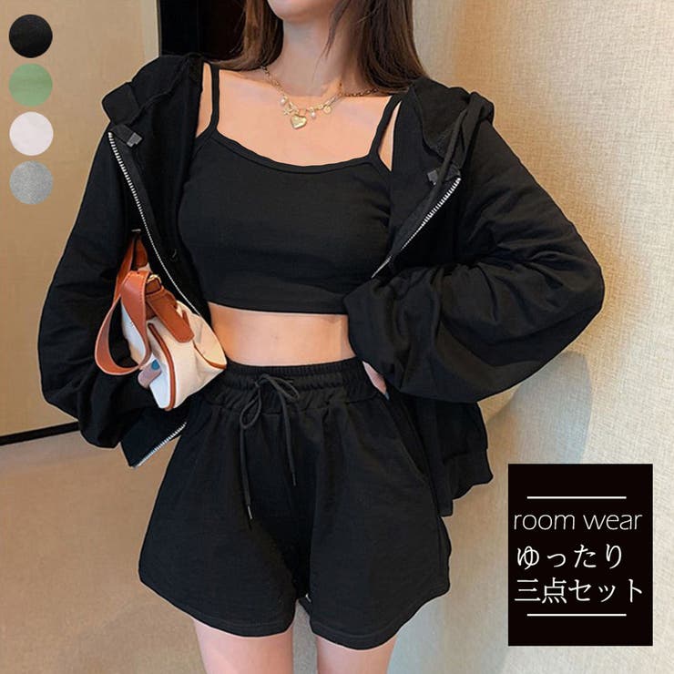 3点セット ルームウェア レディース韓国 | Miniministore | 詳細画像1 