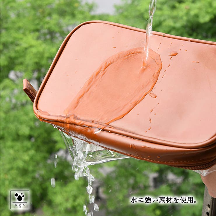 二段コスメポーチ クリア化粧ポーチ 自立 | Miniministore | 詳細画像6 