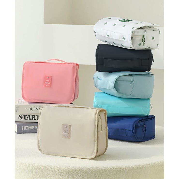 吊り下げメイクポーチ大容量トラベルポーチ | Miniministore | 詳細画像17 