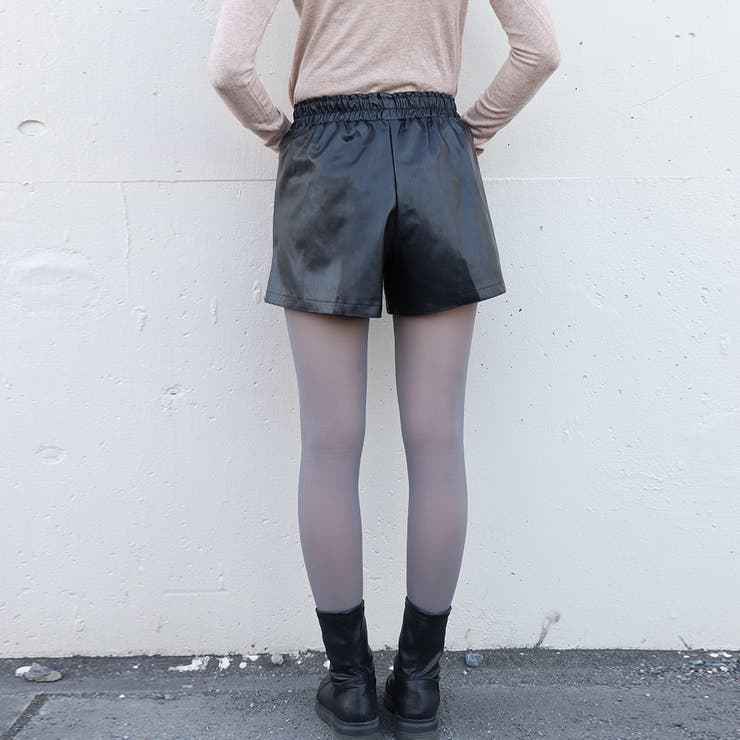 レザー ショートパンツ レディース[品番：II000006156]｜Miniministore