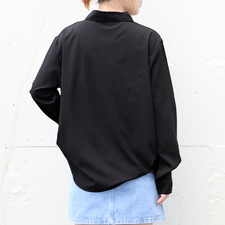 シフォンブラウス 長袖 レディース オフィスカジュアル | Miniministore | 詳細画像17 