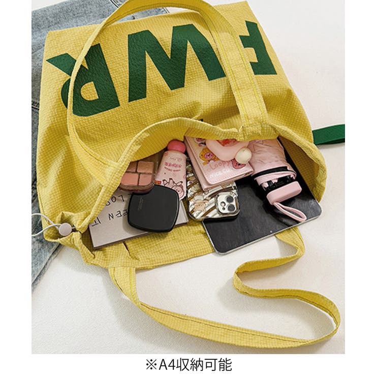 ビッグロゴナイロントートバッグ 大容量鞄 | Miniministore | 詳細画像15 