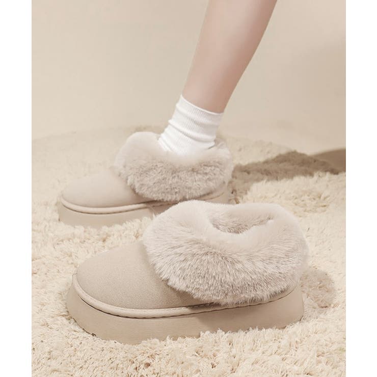 アンクルムートンブーツ厚底ファーシューズ | Miniministore | 詳細画像6 