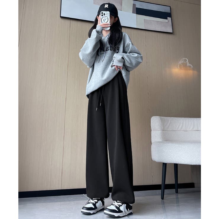 スウェットパンツ レディースロングパンツ[品番：II000011614