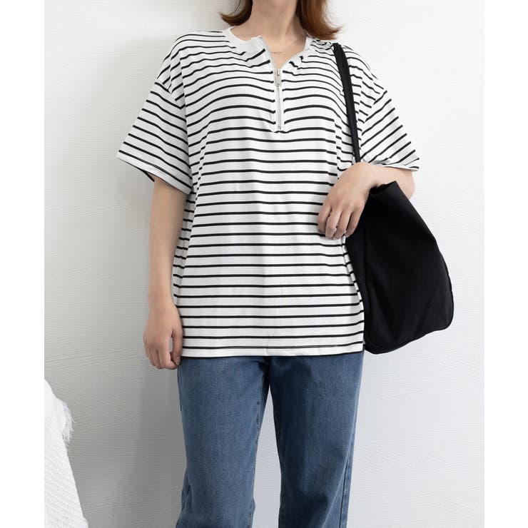 tシャツ ミジンボーダー 半袖Tシャツ レディース bulle de savon tシャツ ミジンボーダー 半袖Tシャツ レディース