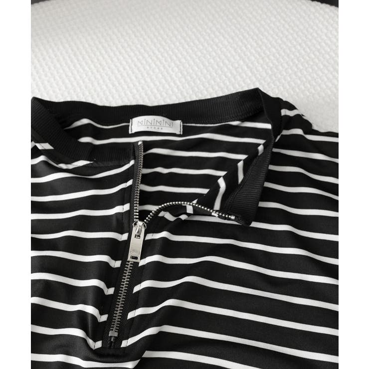 tシャツ レディース ボーダー Tシャツ ス 半袖 カジュアル シンプル 夏服 CH0106 ボーダー柄tシャツ レディース 半袖夏服[品番：II000011765