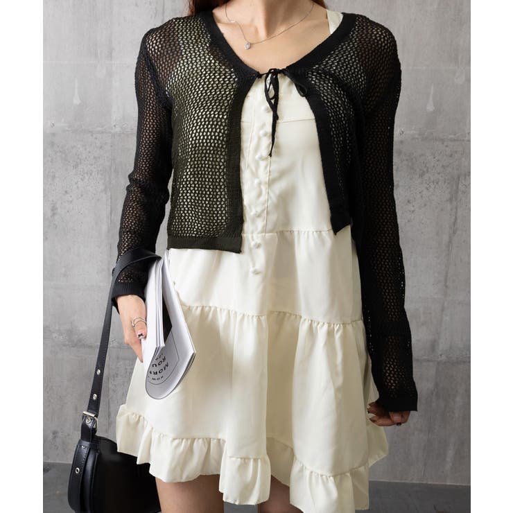 ティアード ミニワンピース ノースリーブ | Miniministore | 詳細画像11 