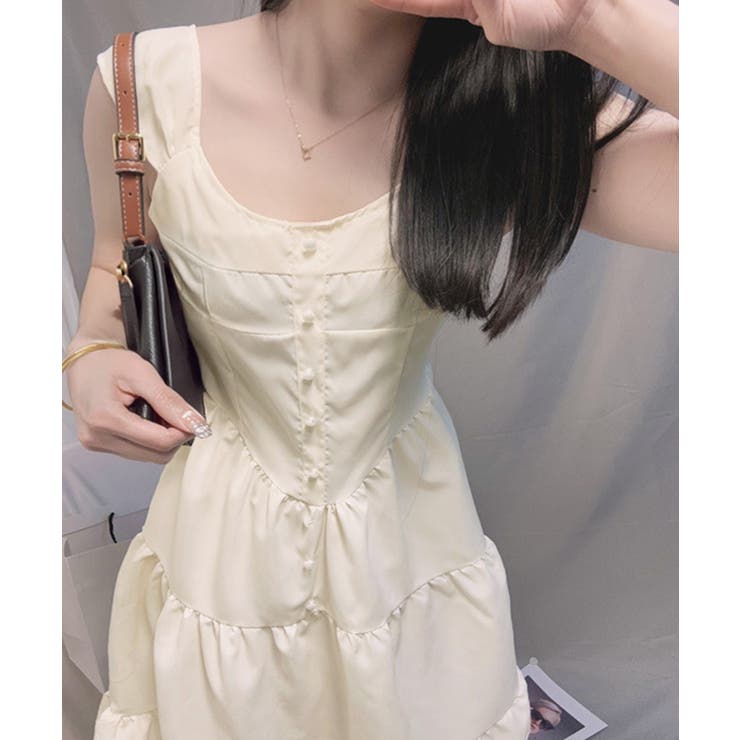 ティアード ミニワンピース ノースリーブ | Miniministore | 詳細画像6 