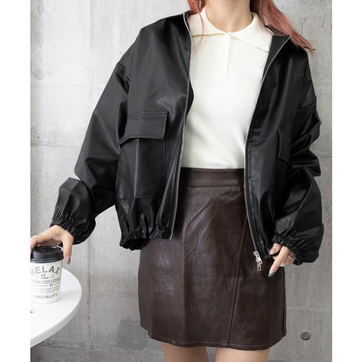 ダブルジップ ライダースジャケット韓国風 | Miniministore | 詳細画像17 