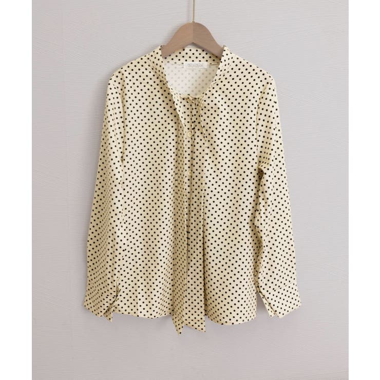 ドット柄 ボウタイブラウスリボンタイ春夏 | Miniministore | 詳細画像26 