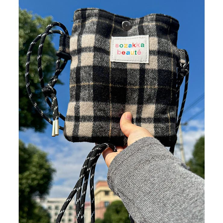 ウールタッチショルダーバッグ ポシェット | Miniministore | 詳細画像5 