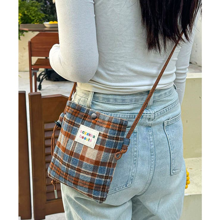 ウールタッチショルダーバッグ ポシェット | Miniministore | 詳細画像7 