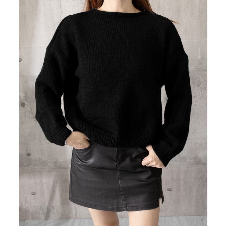 リボンカーディガン前後2WAYニット春秋 | Miniministore | 詳細画像7 