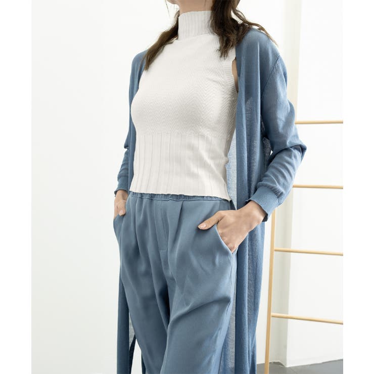 ノースリーブニット トップス ハイネック | Miniministore | 詳細画像13 