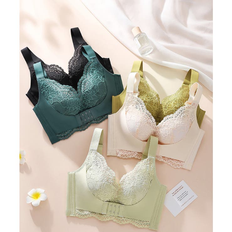 レースブラジャーノンワイヤー下着昼夜兼用 | Miniministore | 詳細画像9 