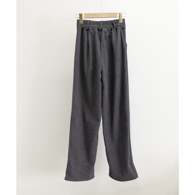 コーデュロイワイドパンツ 裏起毛ノーマル | Miniministore | 詳細画像27 