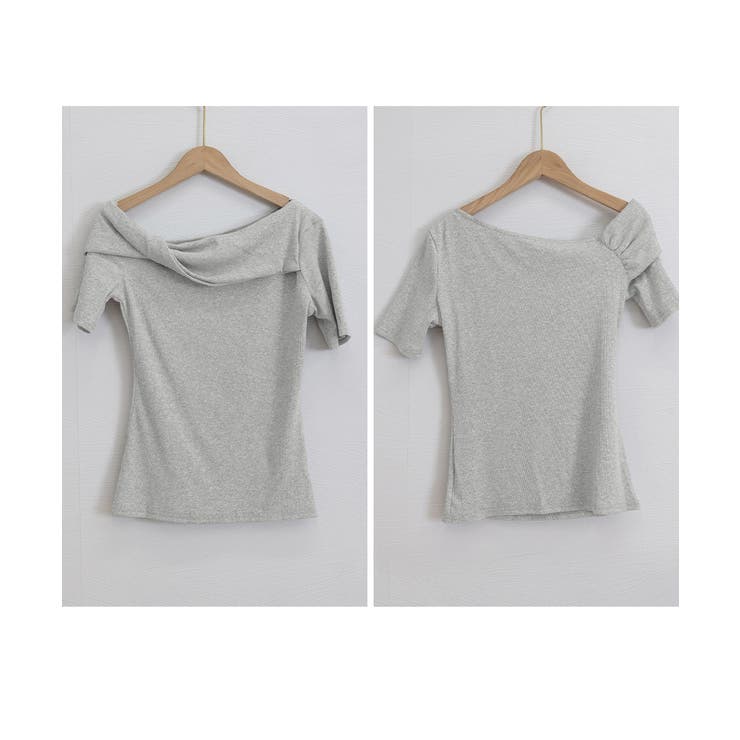 片方オフショルtシャツ レディース 半袖 | Miniministore | 詳細画像22 
