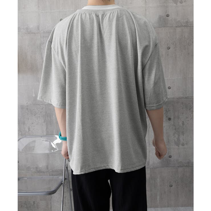 半袖Tシャツ メンズ 重ね着風カットソー | AsaAura | 詳細画像22 