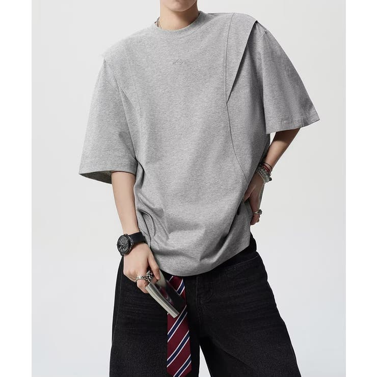 半袖 ワンポイントtシャツ メンズ 夏服 | AsaAura | 詳細画像3 