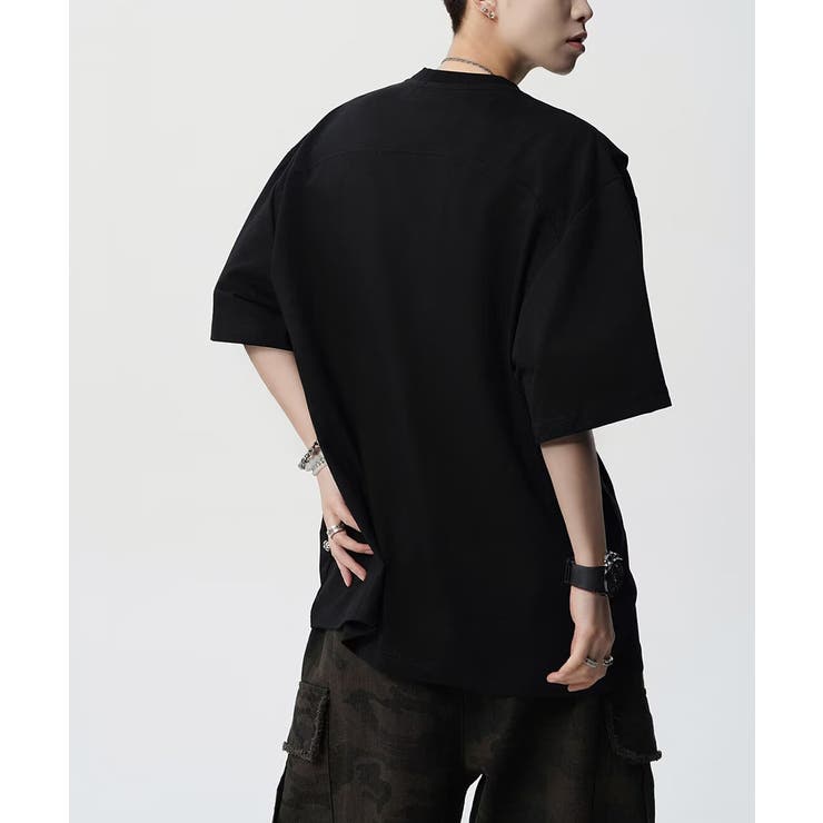 半袖 ワンポイントtシャツ メンズ 夏服 | AsaAura | 詳細画像7 