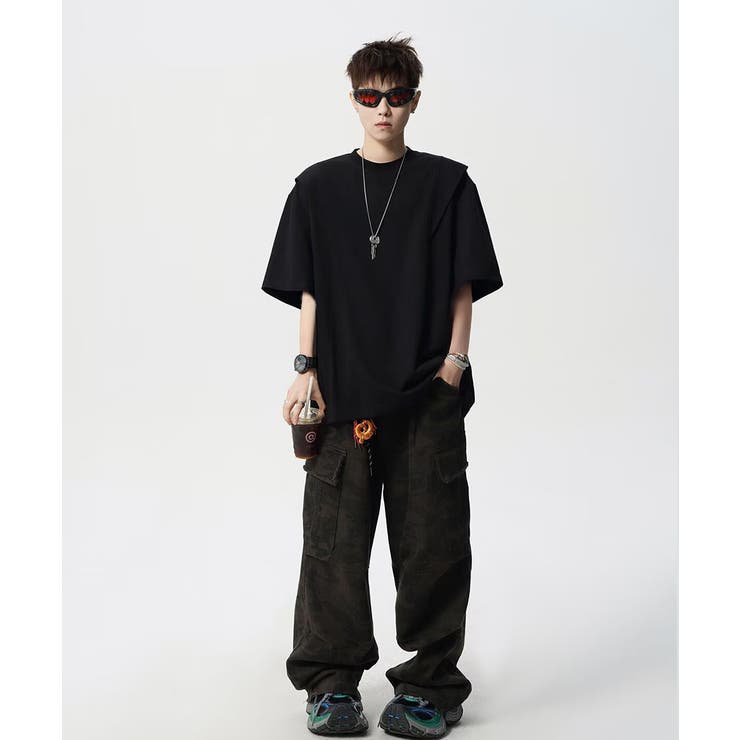 半袖 ワンポイントtシャツ メンズ 夏服 | AsaAura | 詳細画像8 