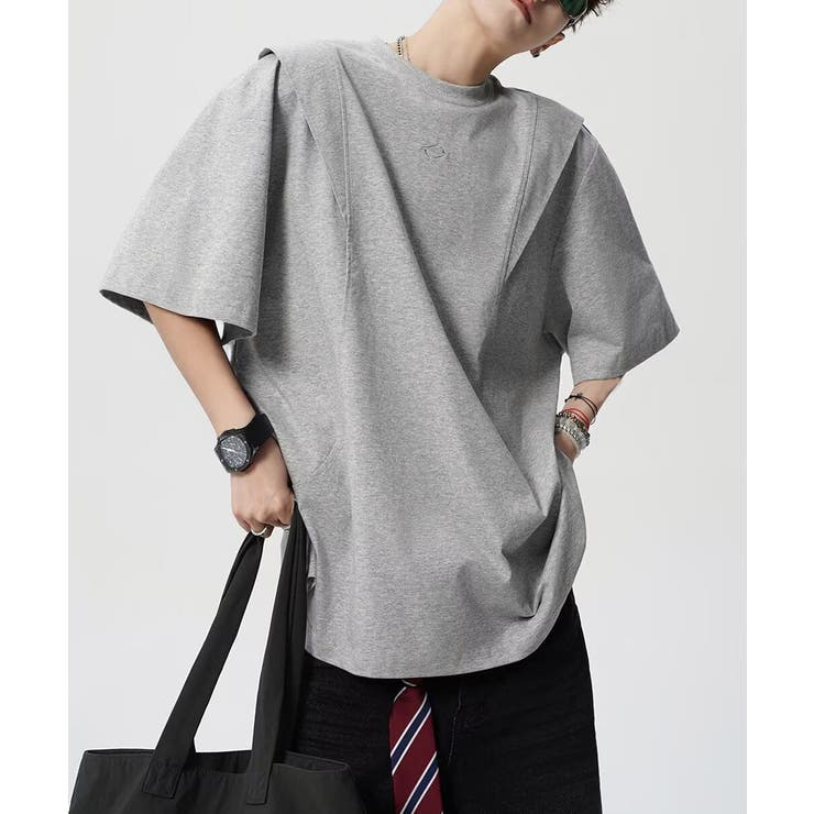 半袖 ワンポイントtシャツ メンズ 夏服 | AsaAura | 詳細画像9 