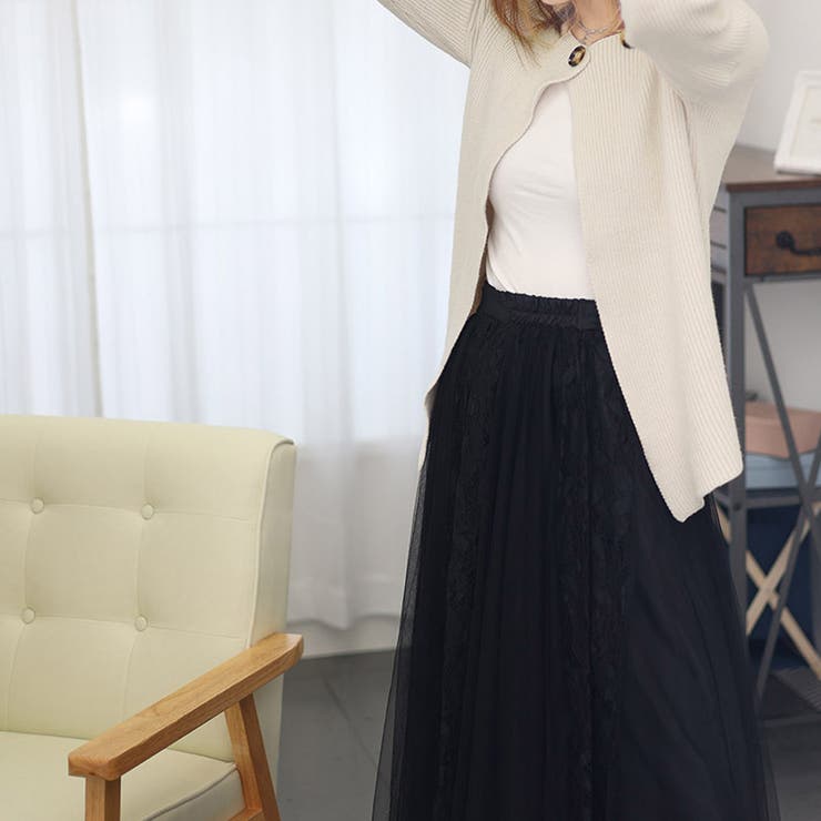 リブニットカーディガン レディース 韓国 | Miniministore | 詳細画像11 