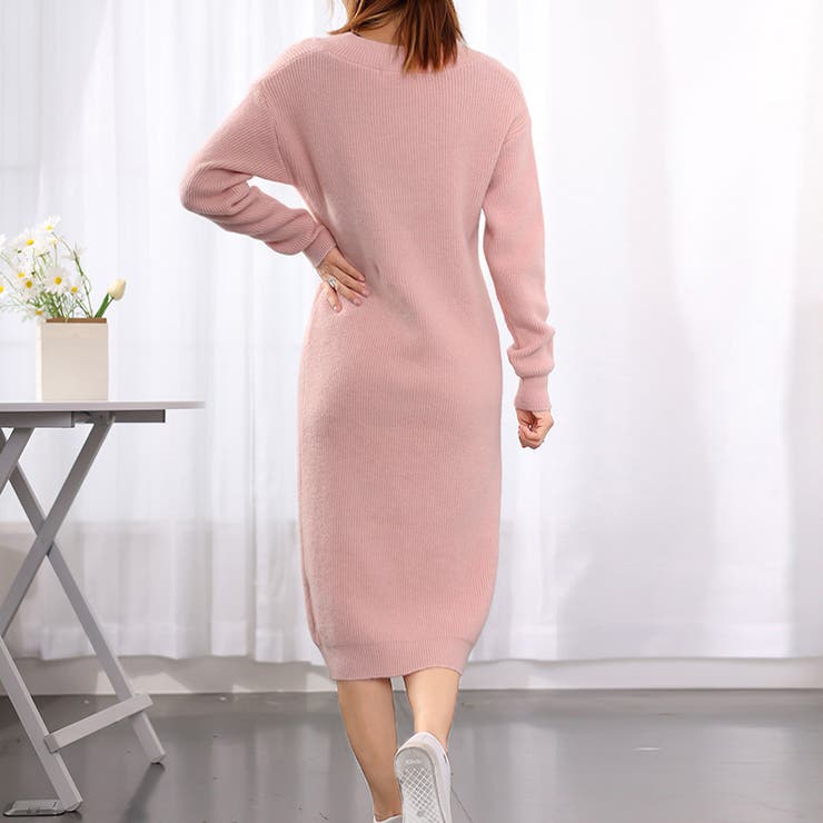 ニットワンピース レディース 韓国 秋冬 | Miniministore | 詳細画像21 