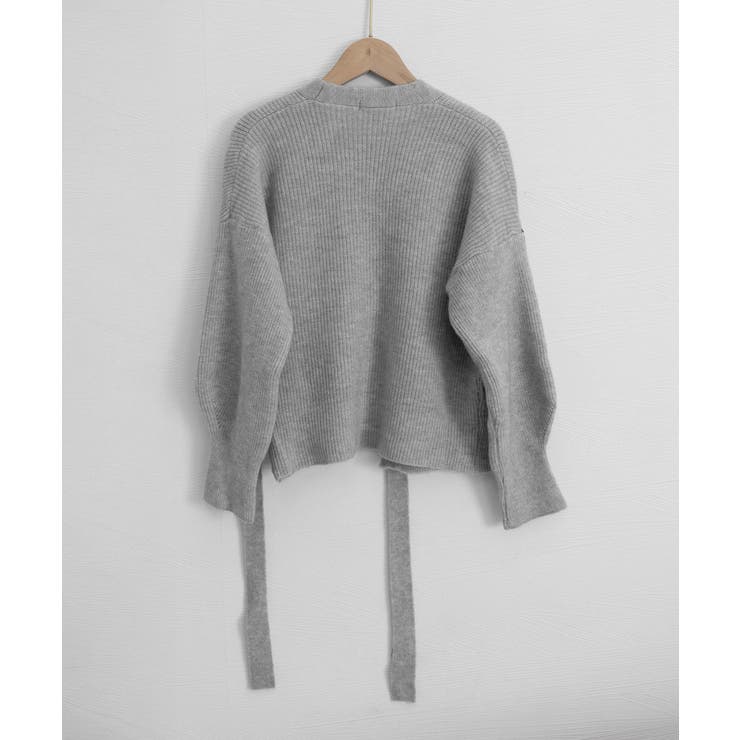 ニットトップス カシュクールニット 韓国 | Miniministore | 詳細画像22 