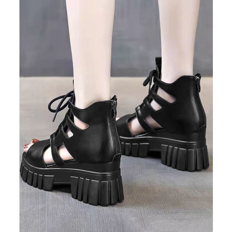 厚底グラディエーターサンダル レディース | Miniministore | 詳細画像4 