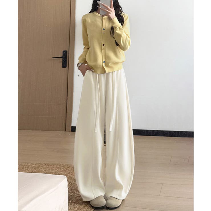 ワイドカーブパンツレディースワイドパンツ | Miniministore | 詳細画像10 